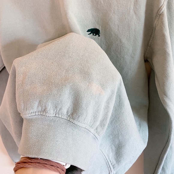 sage green crewneck - Picture 6 of 7